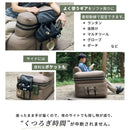 ワック エアソファ ダブル waq-asd1 チェア ソファ 2人掛け 電動エアポンプ内蔵
