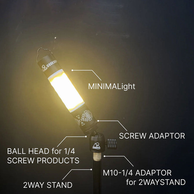 5050ワークショップ スクリューアダプター 2ウェイスタンド用 ランタン ライト アクセサリ 2WAY STAND専用 パーツ