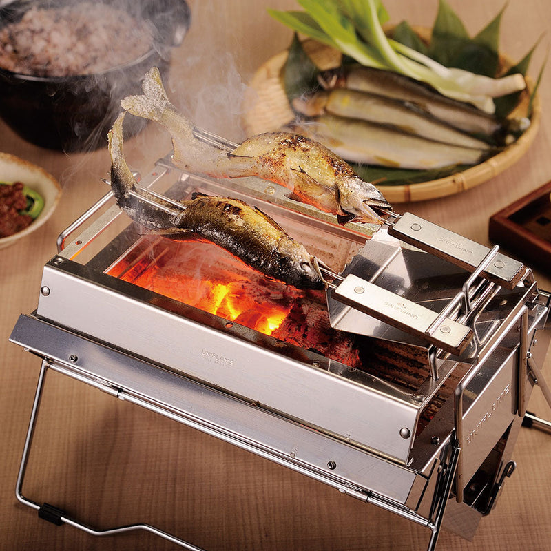 ユニフレーム ユニセラ焼鳥台 II No.615249 BBQ 焼き網 焼鳥 ユニセラ専用