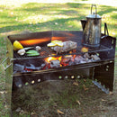 ユニフレーム 薪グリルラージ ブリッジ No.682937 BBQ 焼き網 薪グリルラージ専用