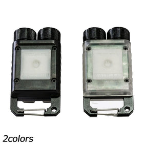 5050ワークショップ マイクロライト デュアル TR023-5WS-4037 TR023-5WS-4454 ライト クリップ付き 防水 照明機器