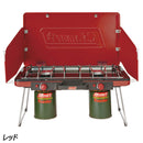 コールマン パワーハウスLP ツーバーナーストーブ II ※燃料別売 2000031265 2000028328 バーナー(ガス使用) ツーバーナー