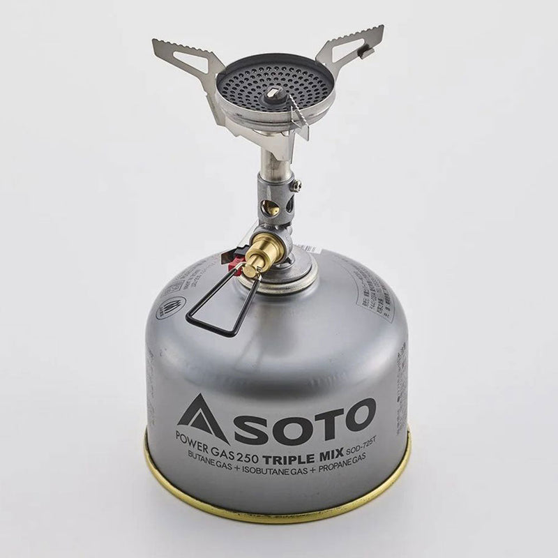 ソト マイクロレギュレーターストーブ ウインドマスター ※燃料別売 SOD-310 ガスストーブ OD缶 耐風性
