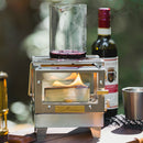 マウントスミ オイルストーブ オーラ ルミ SG25FWAR-RU ストーブ オイル 卓上 癒し チルタイム