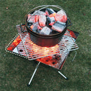 ユニフレーム ファイアグリル エントリーセット No.769911 BBQ コンロ グリル 焚火台(薪・炭使用) トング ケース セット 初心者向け