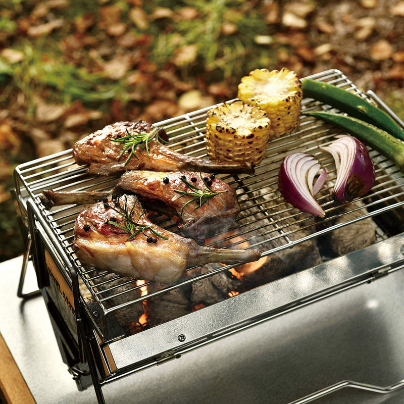ユニフレーム ユニセラTG-III No.615010 BBQ コンロ グリル (薪・炭使用) 卓上 コンパクト