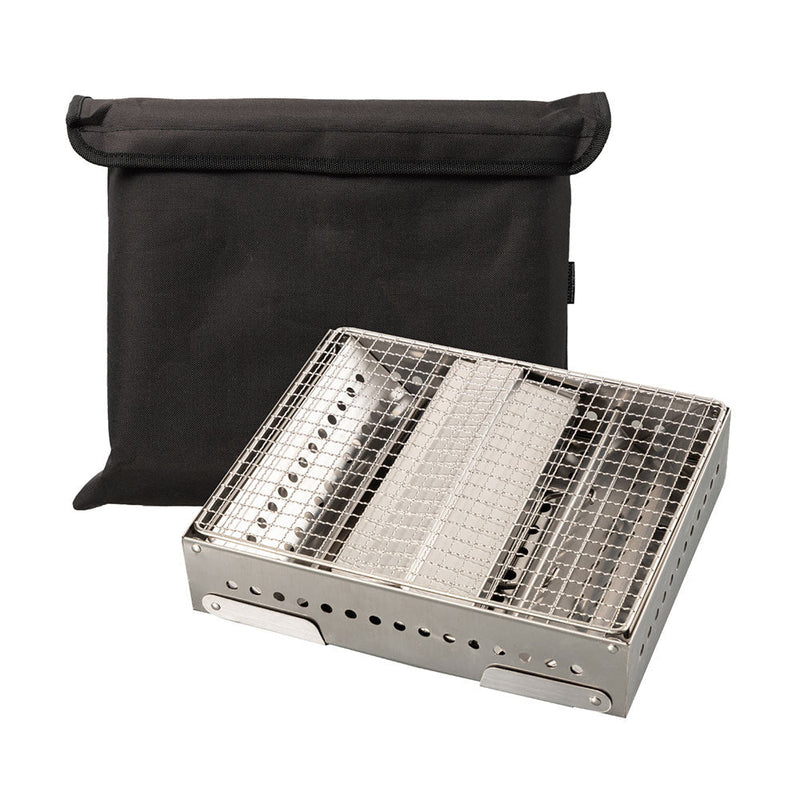 バンドック ビルトインコンロ BD-444 BBQ コンロ グリル (薪・炭使用)