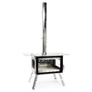 マウントスミ アウトドア薪ストーブ オーラ FG ステンレス SG25FWAR-FG-SUS ストーブ 薪 多次燃焼 癒し チルタイム