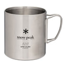 【刻印専用】スノーピーク ステンレス真空マグ 450 マグカップ ※ご希望の刻印に合わせて刻印代が加算されます。※クーポン対象外