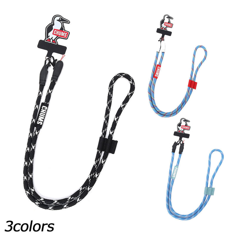 チャムス チャムスネークロープストラップ CH62-2193 スマホホルダー スマホストラップ ロープストラップ