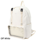 チャムス クリアポケットデイパックスウェット CH60-3891 デイバッグ バックパック リュックサック 容量約18L スウェット生地 推し活 ヲタ活