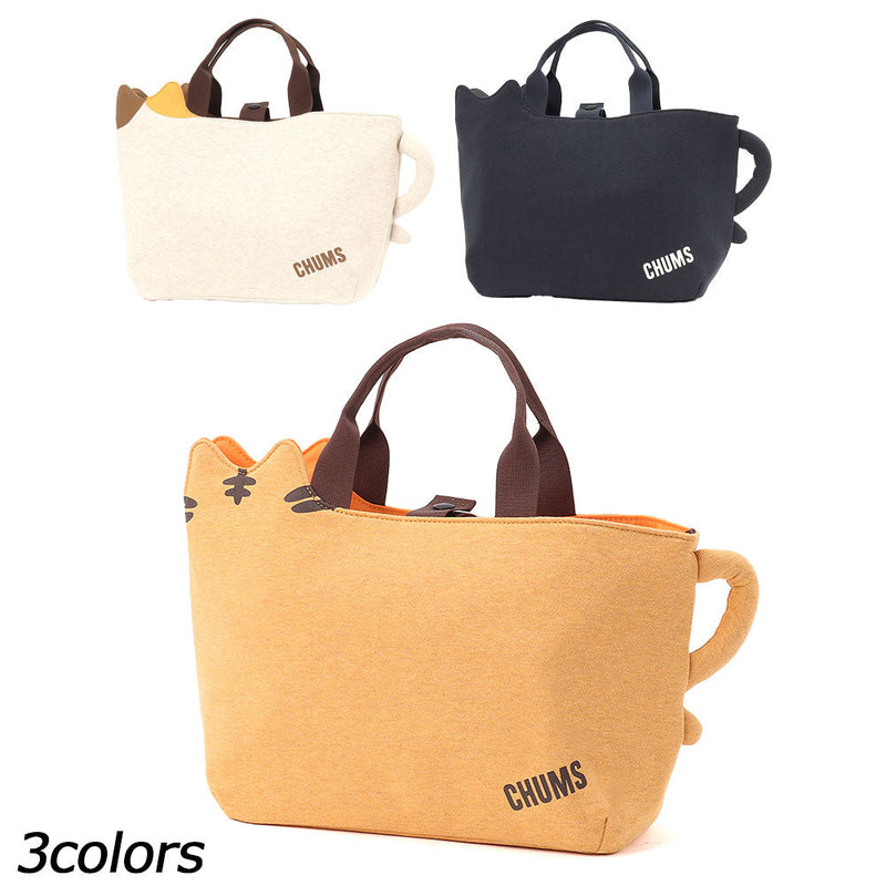 チャムス キャットファミリートートバッグ CH60-3952 トートバッグ 猫型 容量約7L