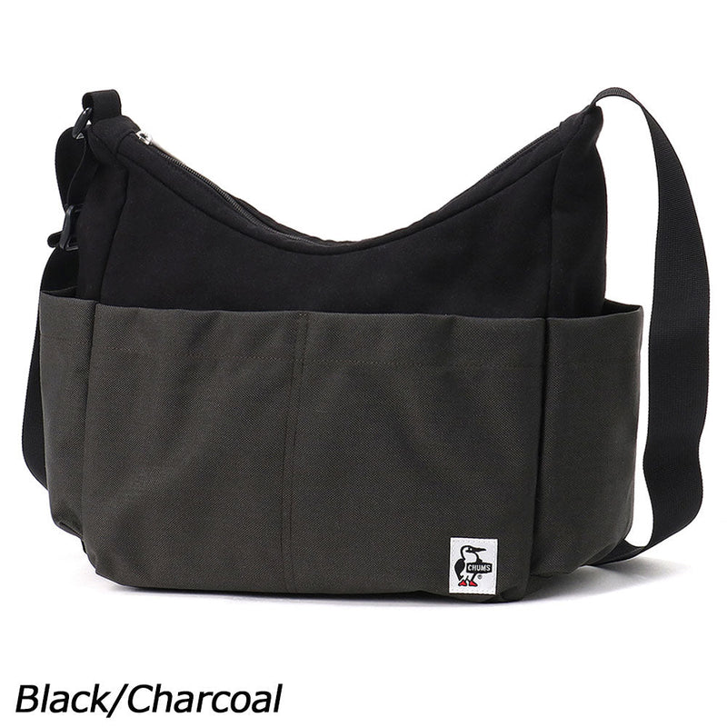 チャムス プレッピーショルダーバッグスウェットナイロン CH60-4008 ショルダーバッグ 容量約10L スウェット 撥水 撥油 防汚