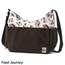 チャムス プレッピーショルダーバッグスウェットナイロン CH60-4008 ショルダーバッグ 容量約10L スウェット 撥水 撥油 防汚