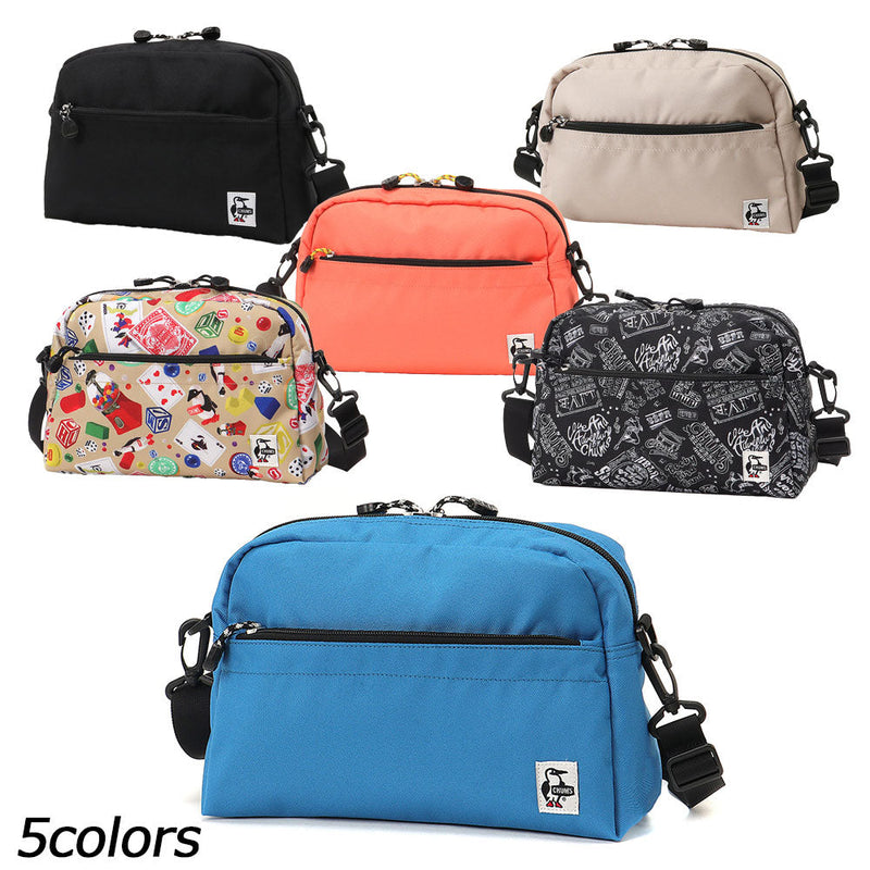 チャムス リサイクルスモールトラぺゾイドショルダーバッグ CH60-3963 ショルダーバッグ 容量約6L