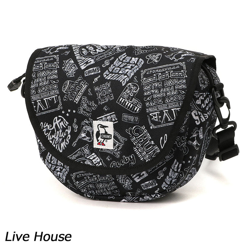 チャムス リサイクルミニラウンドショルダーバッグ CH60-3920 ショルダーバッグ 容量約4L