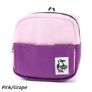 チャムス スマートフォンスタンドポーチスウェットナイロン ポーチ スマホスタンド スウェット 撥水 撥油 防汚