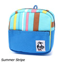 チャムス スマートフォンスタンドポーチスウェットナイロン ポーチ スマホスタンド スウェット 撥水 撥油 防汚