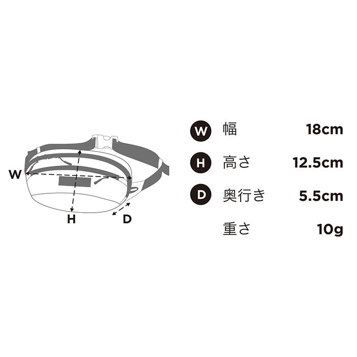 キウ 300D ボディバッグ ミニ ウエストバッグ ボディバッグ 撥水 防水 軽量