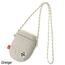 チャムス ブービーエンボスミニショルダーバッグ CH60-3944 ショルダーバッグ ショルダーポーチ ウェットスーツ生地 耐摩耗 クッション性