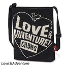 チャムス ジャカードニットミニショルダーバッグ CH60-3936 ショルダーバッグ ジャガードニット生地