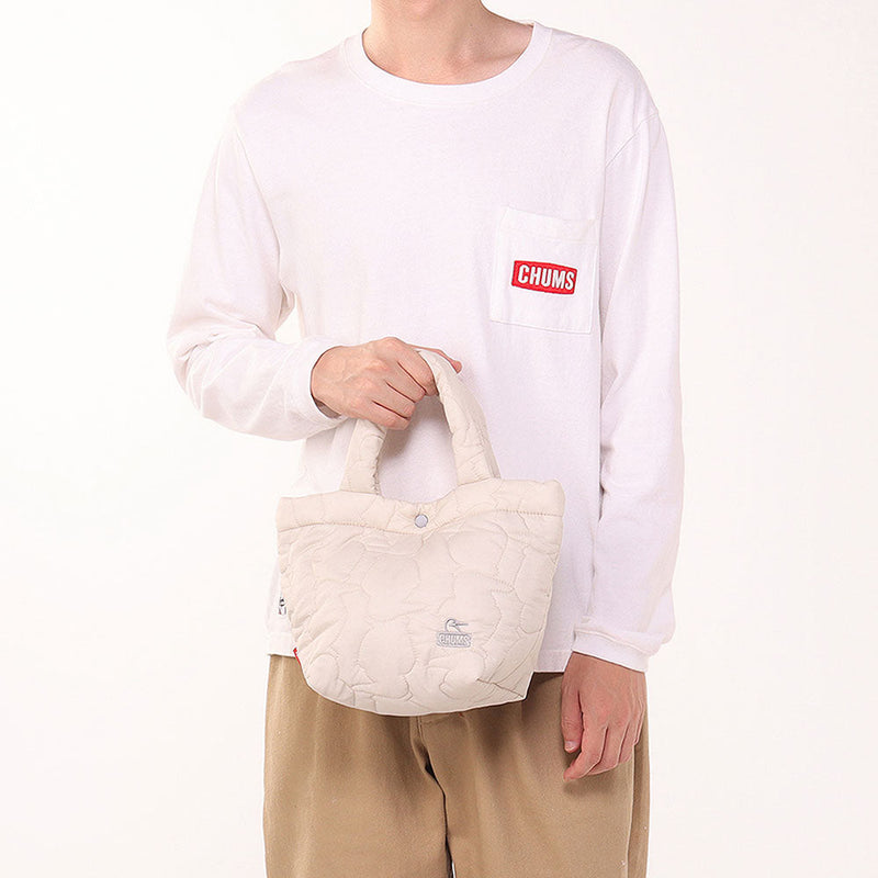 チャムス ブービーステッチミニトートバッグ CH60-4040 トートバッグ ポーチ キルティング 容量約10L