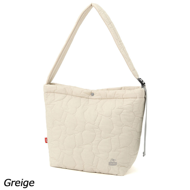 チャムス ブービーステッチショルダーバッグ CH60-4041 ショルダーバッグ キルティング 容量約14L