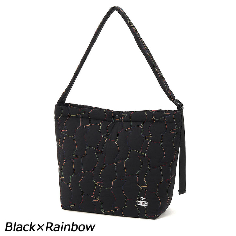 チャムス ブービーステッチショルダーバッグ CH60-4041 ショルダーバッグ キルティング 容量約14L