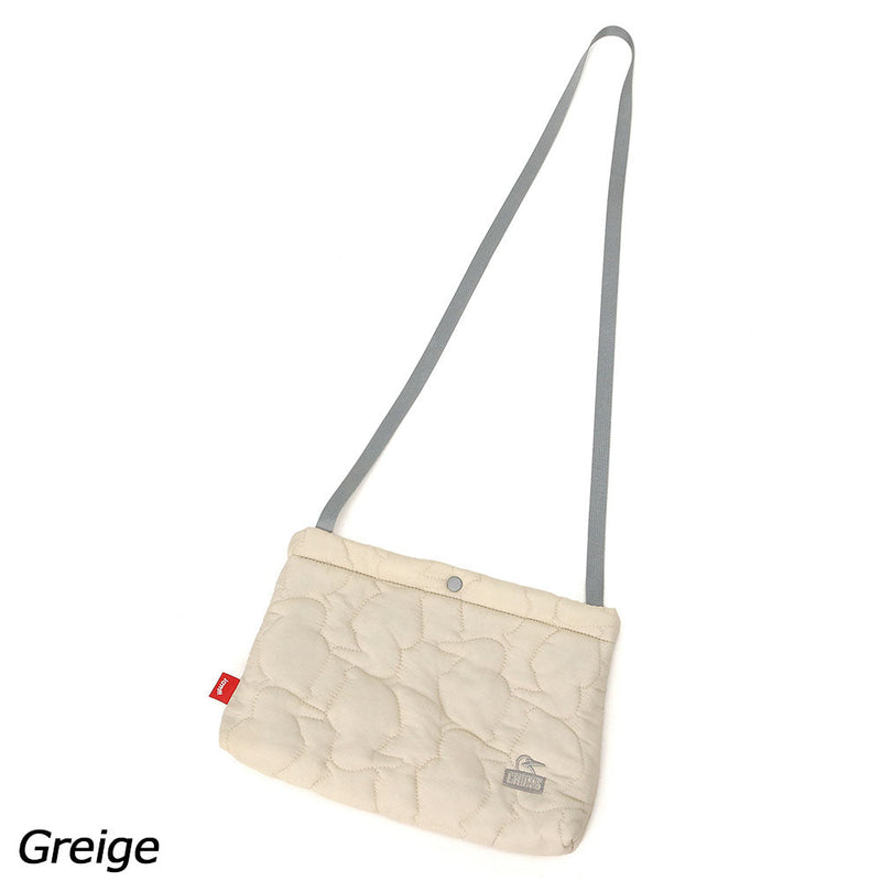 チャムス ブービーステッチサコッシュ CH60-4042 ショルダーバッグ サコッシュ キルティング 容量約14L