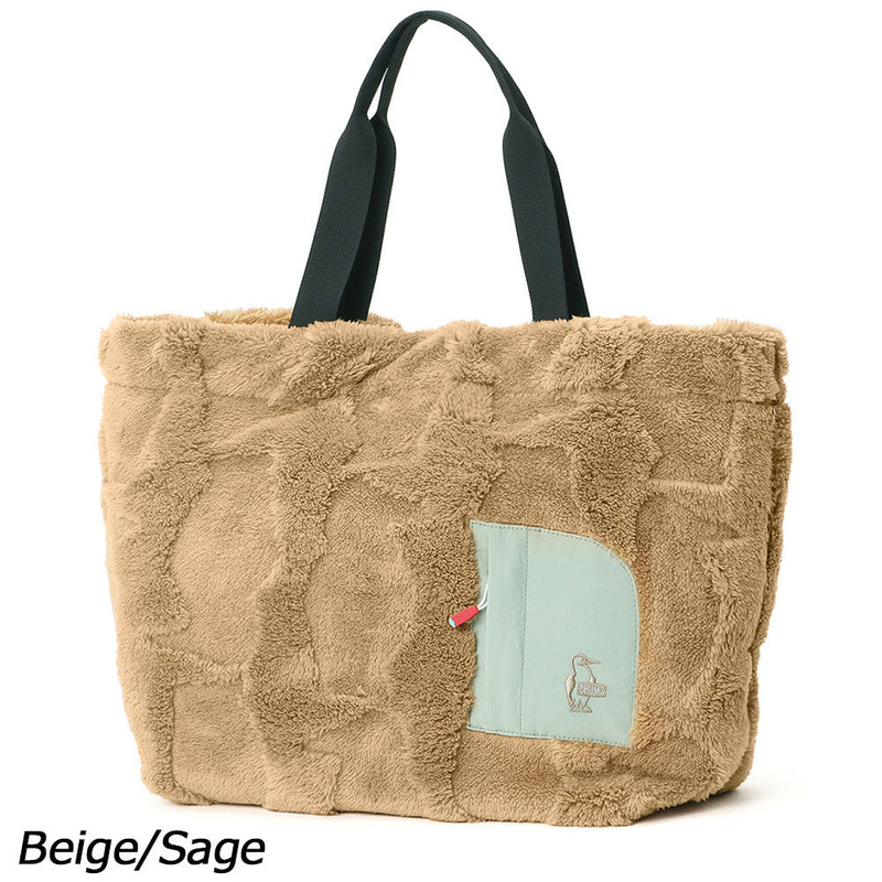 チャムス ブービーエルモトートバッグ CH60-4034 トートバッグ フリース 容量約14L