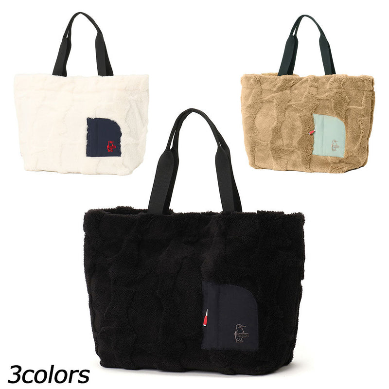 チャムス ブービーエルモトートバッグ CH60-4034 トートバッグ フリース 容量約14L