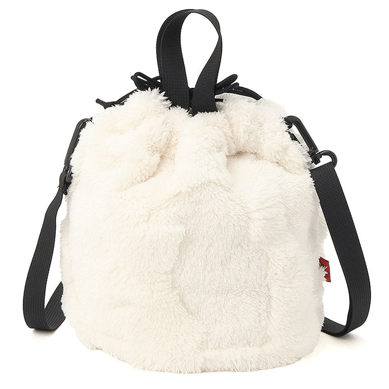 チャムス ブービーエルモショルダーバッグ CH60-4036 ポーチ ショルダーポーチ 巾着 フリース 容量約4L