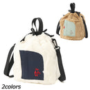 チャムス ブービーエルモショルダーバッグ CH60-4036 ポーチ ショルダーポーチ 巾着 フリース 容量約4L