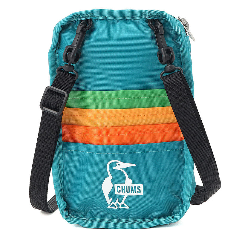 チャムス リバーシブルスマートフォンショルダーバッグスウェットナイロン CH60-4018 ショルダーバッグ リバーシブル スウェット 撥水 撥油 防汚