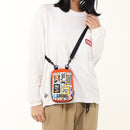 チャムス リバーシブルスマートフォンショルダーバッグスウェットナイロン CH60-4018 ショルダーバッグ リバーシブル スウェット 撥水 撥油 防汚