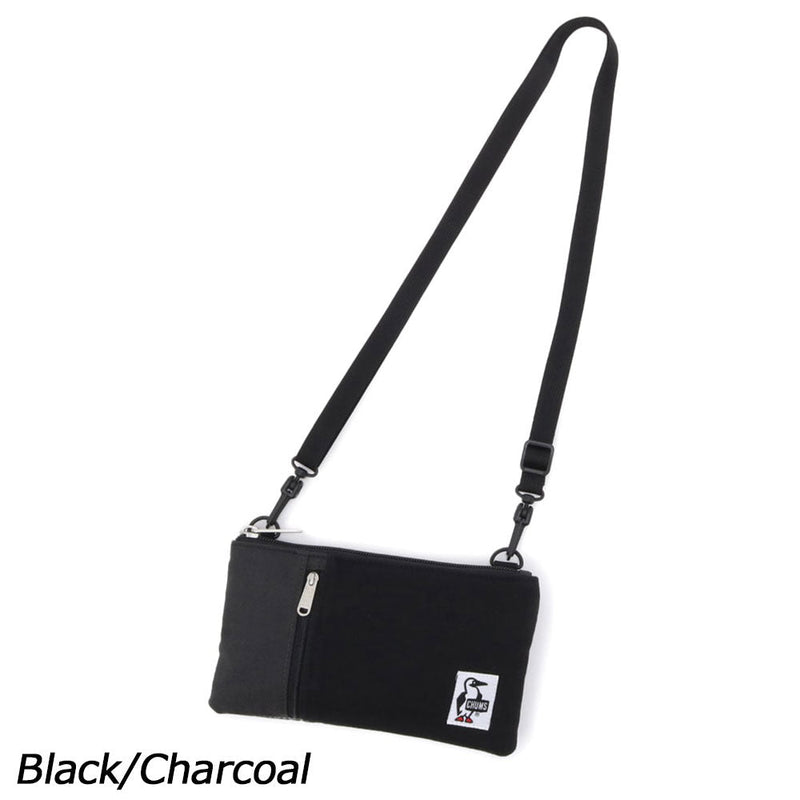 チャムス スマートフォンショルダースウェットナイロン CH60-3611 ショルダーバッグ スマホケース スウェット 撥水 撥油 防汚