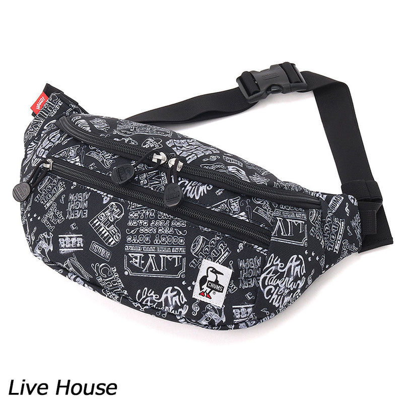 チャムス リサイクルスモールウエストポーチ CH60-3964 ウエストバッグ ボディバッグ 容量約3.5L