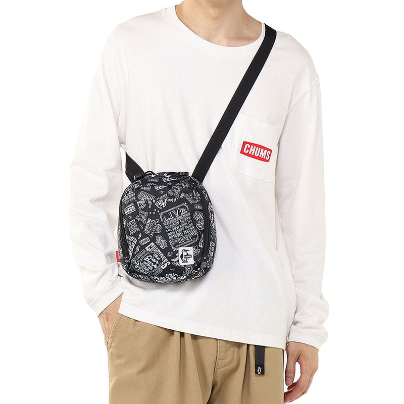 チャムス リサイクルヒッポショルダー CH60-3847 ショルダーバッグ 容量約3L