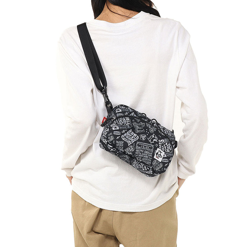 チャムス リサイクルショルダーポーチ CH60-3966 ショルダーバッグ 容量約3L