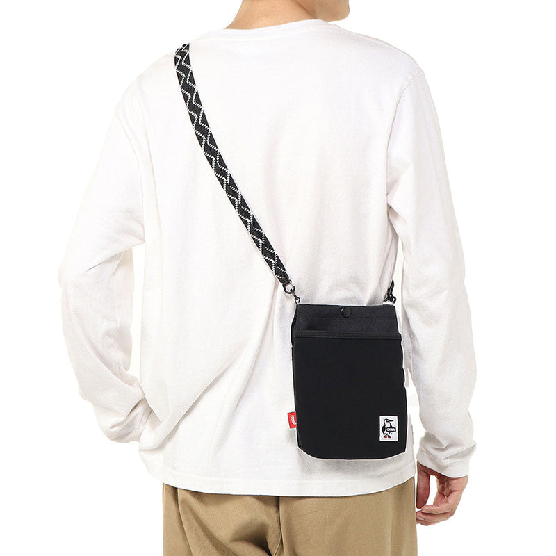 チャムス リサイクルメッシュポケットショルダーバッグ CH60-3965 ショルダーバッグ 容量約1L