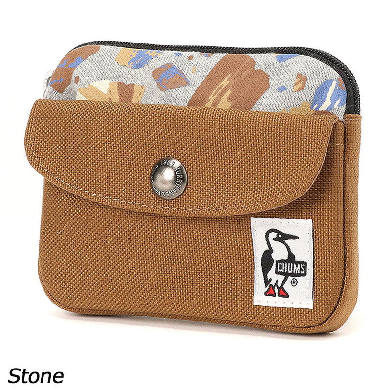 チャムス ポケットサイズウォレットスウェットナイロン CH60-3816 ウォレット 財布 スウェット 撥水 撥油 防汚