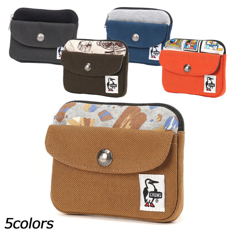 チャムス ポケットサイズウォレットスウェットナイロン CH60-3816 ウォレット 財布 スウェット 撥水 撥油 防汚