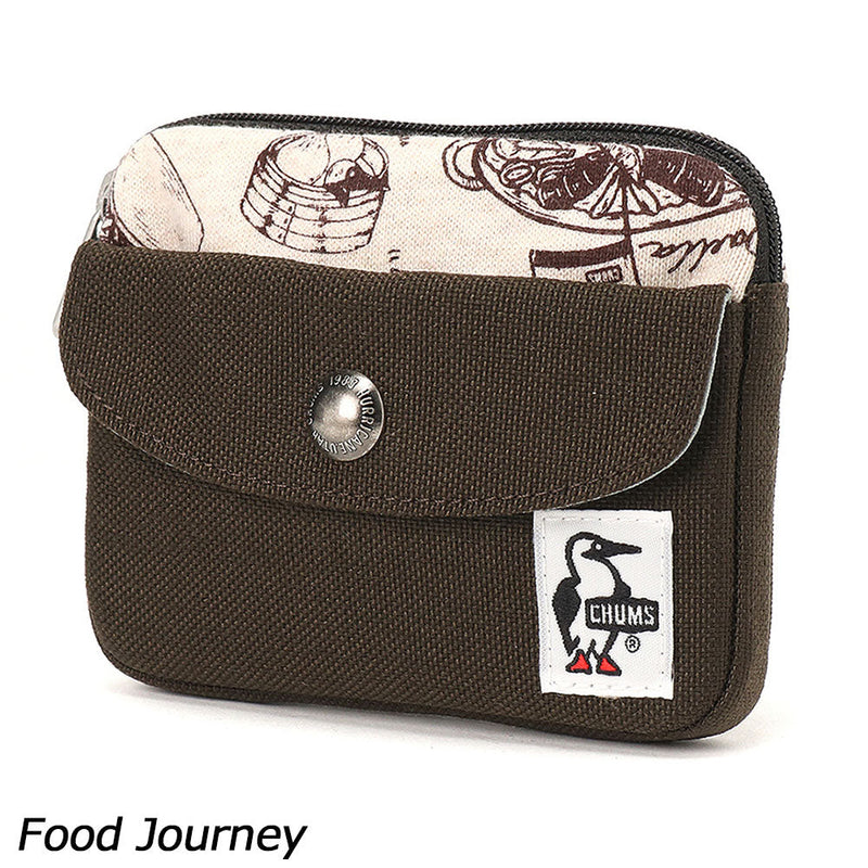 チャムス ポケットサイズウォレットスウェットナイロン CH60-3816 ウォレット 財布 スウェット 撥水 撥油 防汚