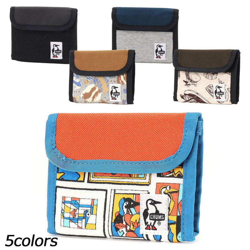 チャムス トリフォルドウォレットスウェットナイロン CH60-3612 ウォレット 財布 スウェット 撥水 撥油 防汚