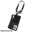 チャムス コミューターパスケーススウェットナイロン CH60-3619 ウォレット 財布 スウェット リール付 撥水 撥油 防汚