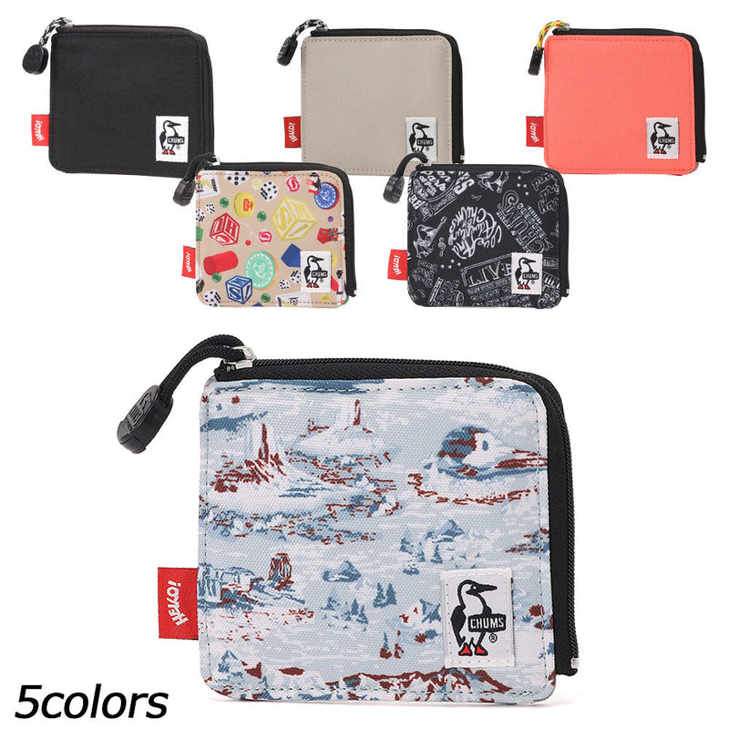 チャムス リサイクルエルシェイプトジップウォレット CH60-3996 ウォレット 財布