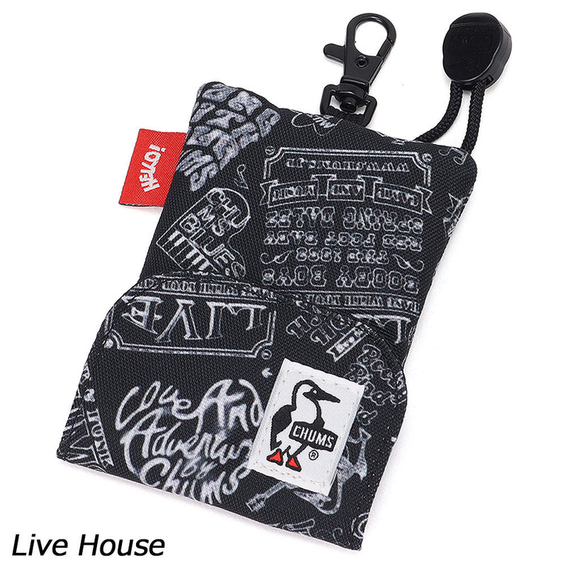 チャムス リサイクルリトラクターキーホルダー CH60-3994 カードホルダー キーホルダー 雑貨