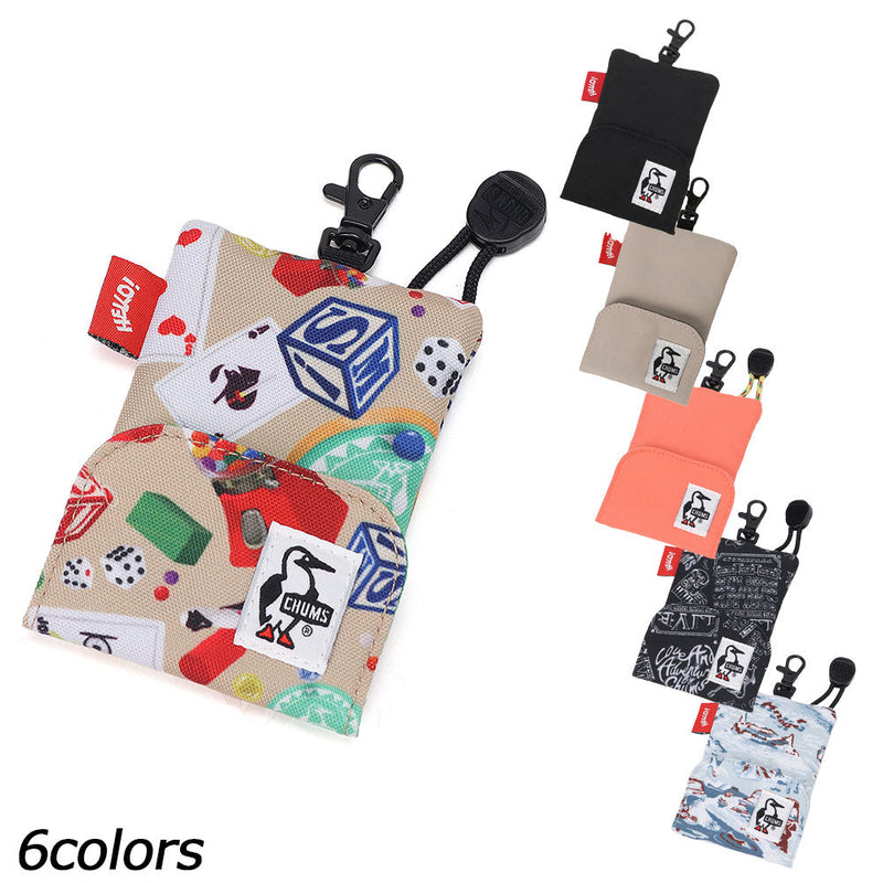 チャムス リサイクルリトラクターキーホルダー CH60-3994 カードホルダー キーホルダー 雑貨