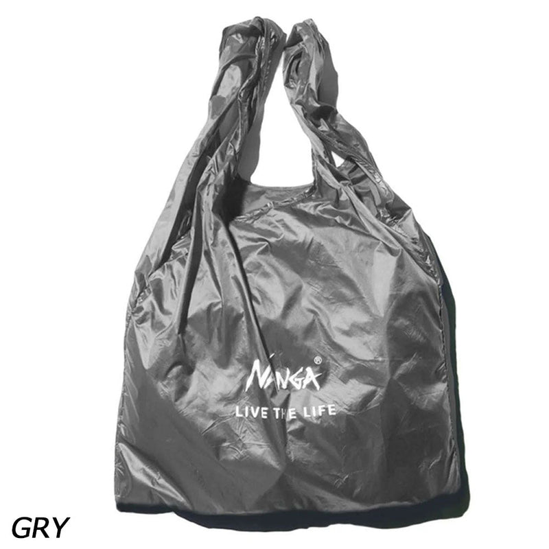 ナンガ ナンガ ポケッタブル エコバッグ (LIVE THE LIFE) トートバッグ エコバッグ