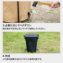 ワック トラッシュボックス waq-tb1 収納 ガベッジ ゴミ箱 40L袋対応